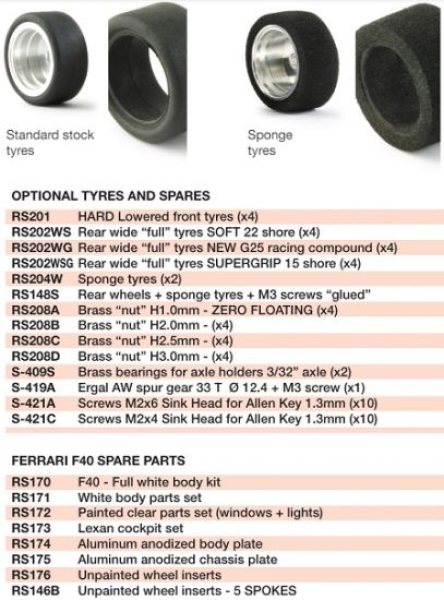 Revo Slot 1/32 F40 Nr. 41